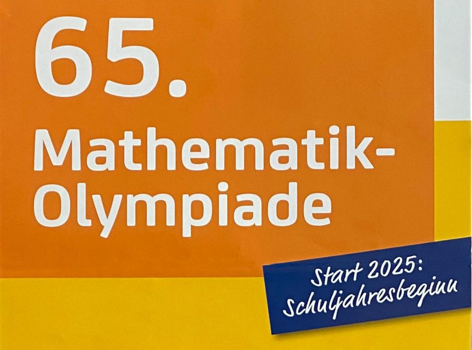 65. Mathematik-Schulolympiade