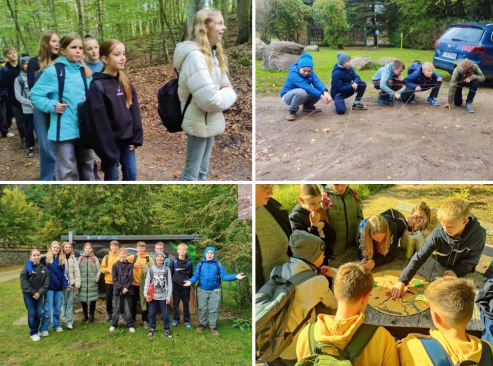 Abwechslungsreiche Herbstwanderung der 6. Klassen