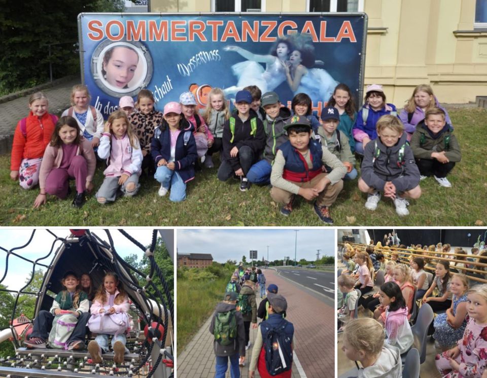 Besuch der Sommertanzgala „In das Meer geschaut“