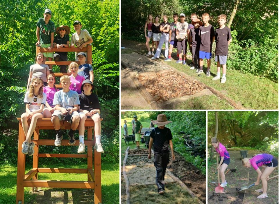 BIP-Schüler bauen für den Müritz-Nationalpark