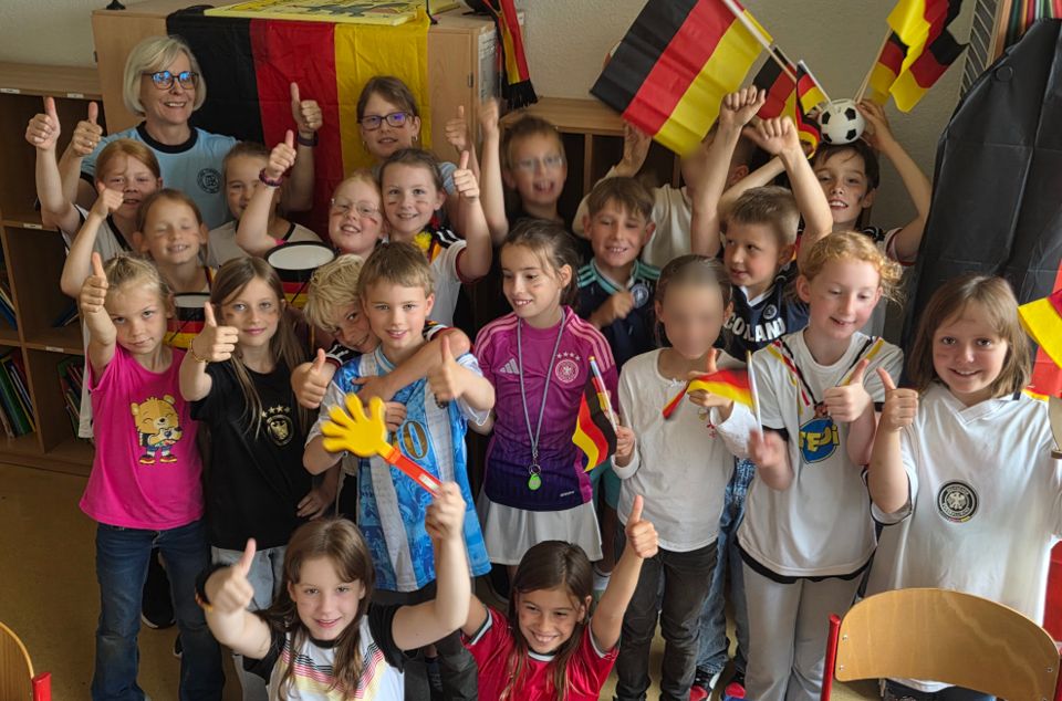 Fußballfieber in Klasse 3b