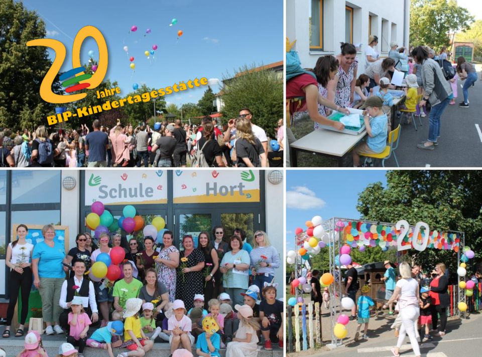 Groß gefeiert: 20 Jahre BIP-Kita!