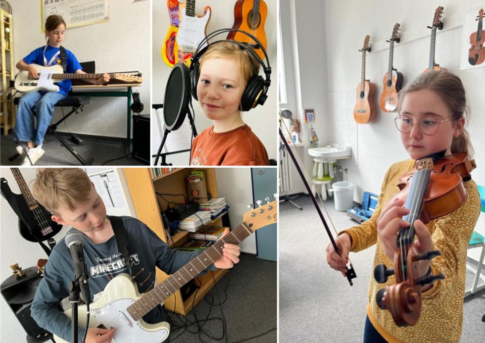 Instrumentalunterricht an der BIP