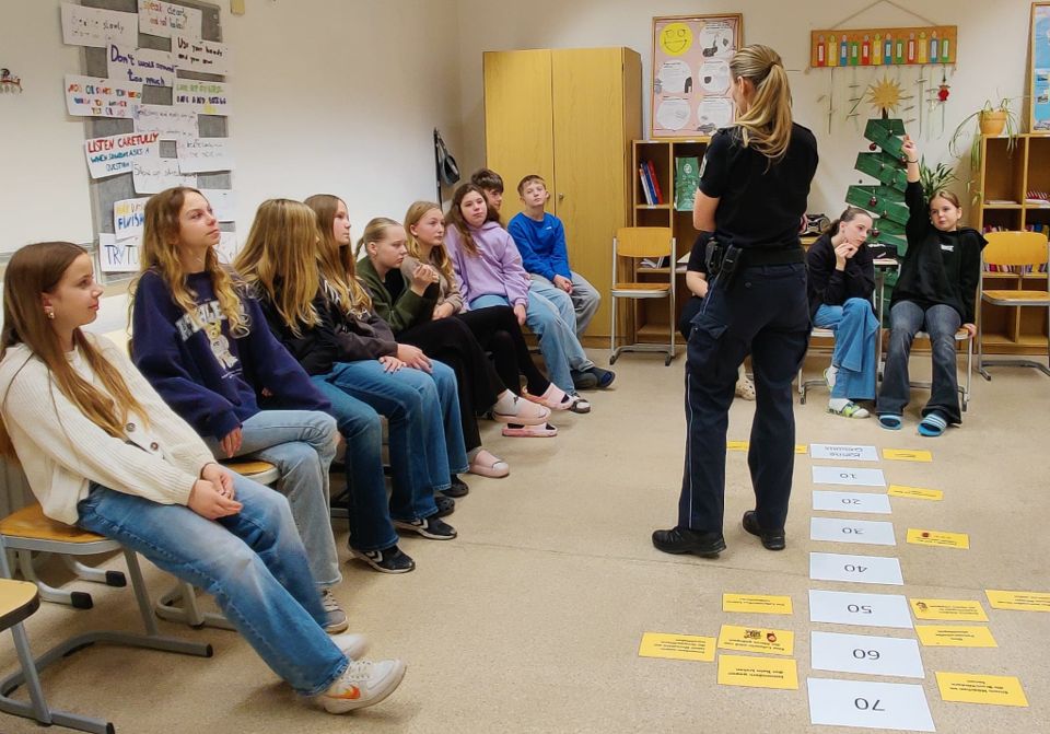 Projekttag zum Thema Gewaltprävention an Schulen