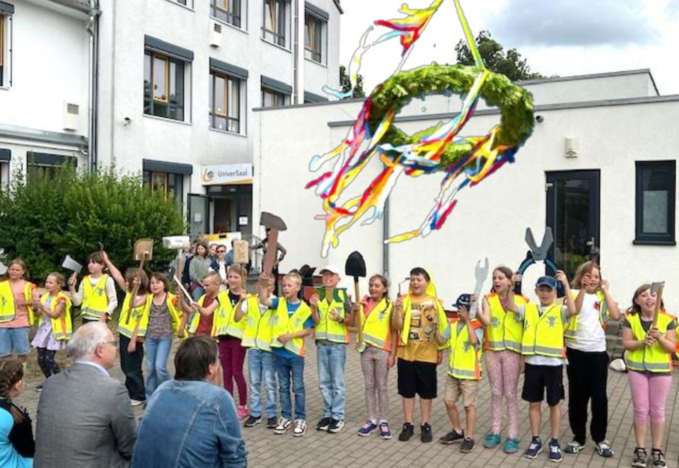 Richtfest der BIP-Turnhalle gefeiert