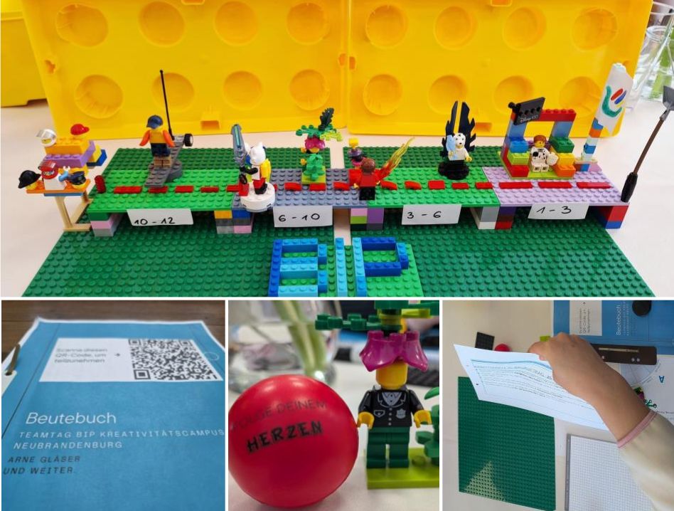 Teamtag am BIP-Campus mit Lego, Smartphone und vielen Ideen